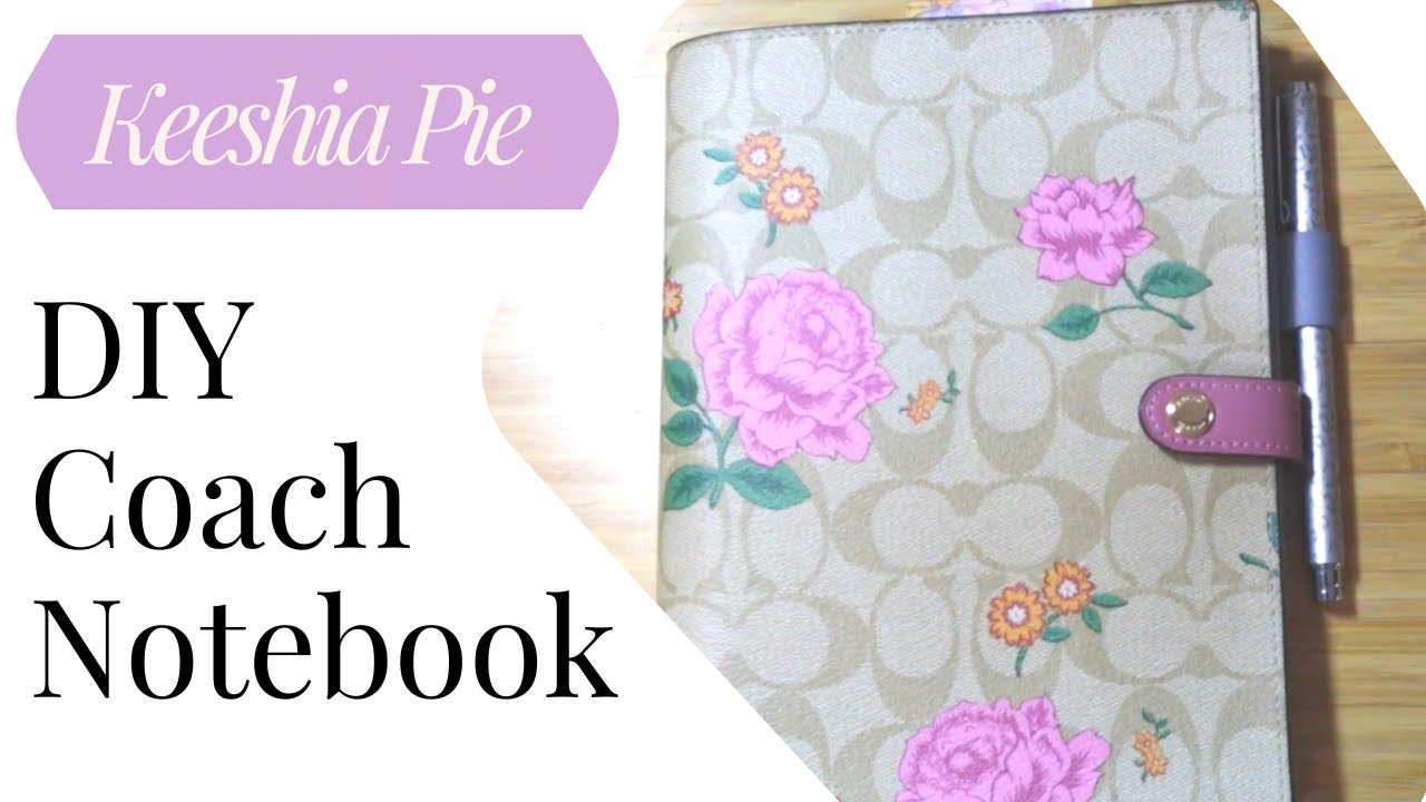 Primrose Coach Notebook Cover | Customized Journal