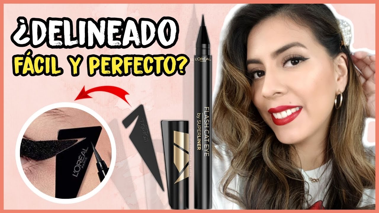 PUSIMOS A PRUEBA EL DELINEADOR FLASH CAT EYE DE L'Oréal - ¿FUNCIONA? ¿DURA TODO EL DÍA? ✯ KARENYA