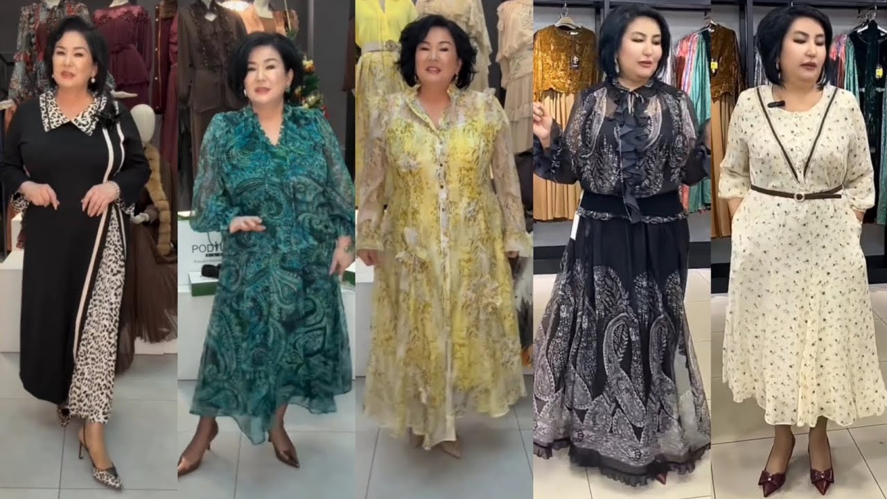 Красивая женская одежда. Стильные платья 👗