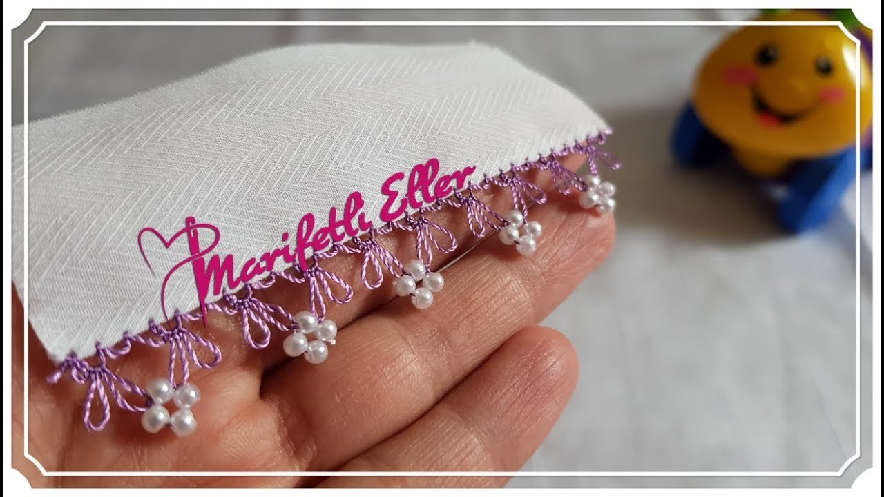 İncili İğne Oyası Modeli Anlatımlı Yapılışı | 241. Model