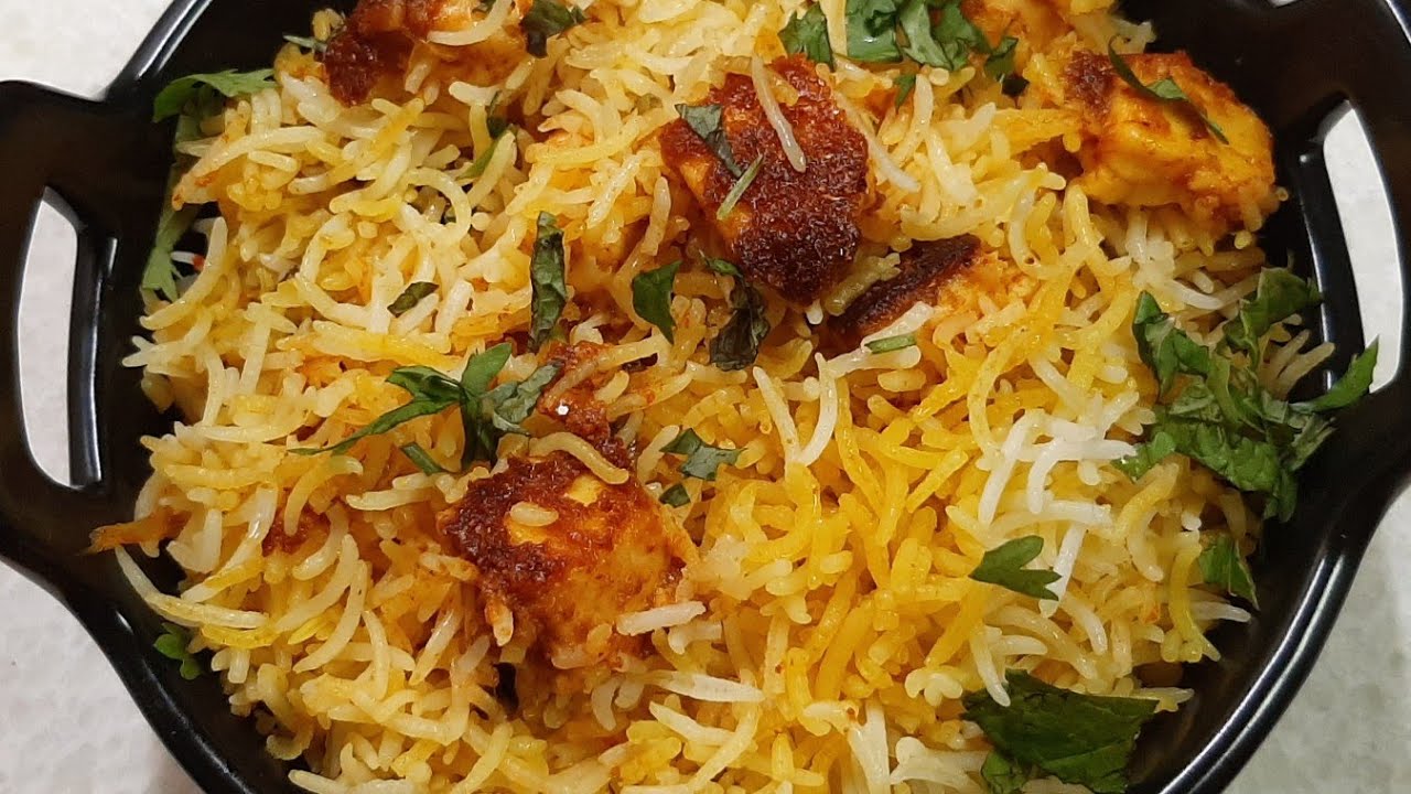 ഒരു കിടിലൻ പനീർ ബിരിയാണി ||Northindian paneer biriyani 😋