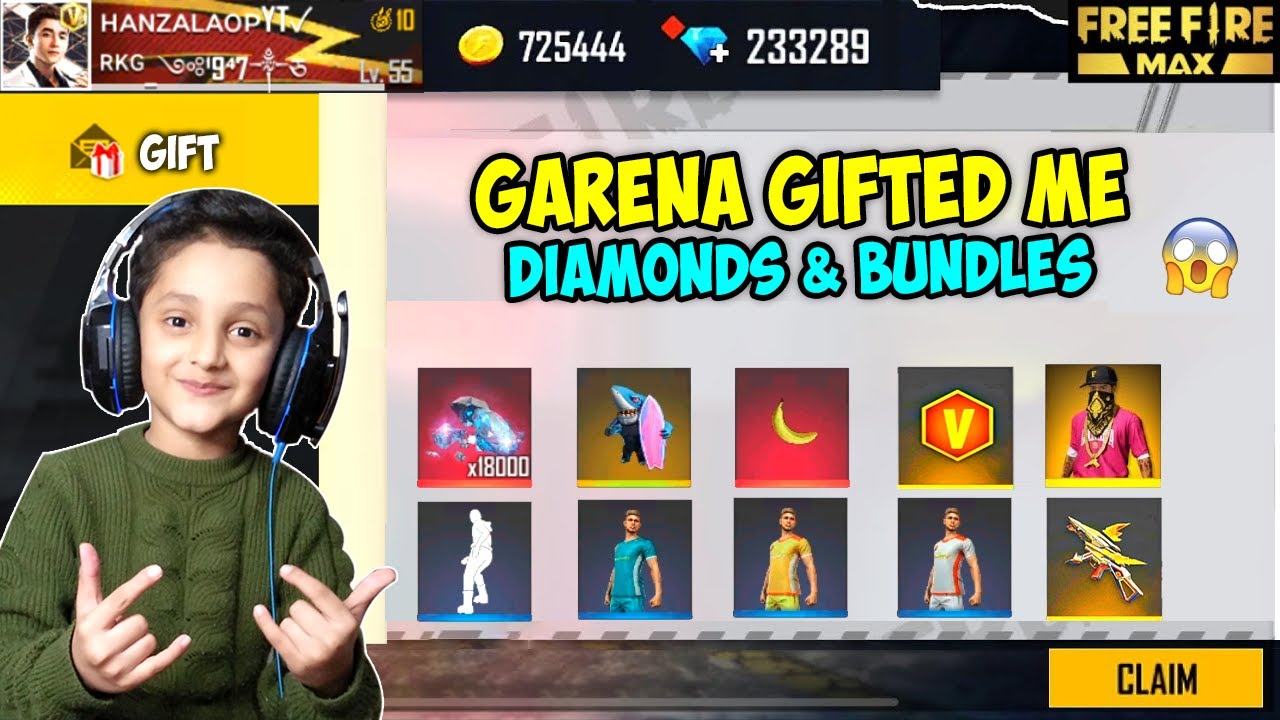 Garena Gifted Me Diamonds & New Bundles 😍😍