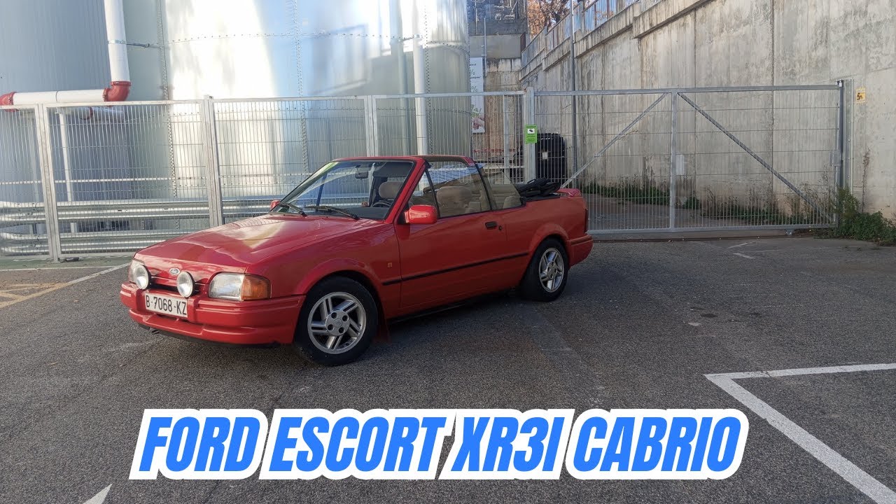 FORD ESCORT XR3I 1.6 / PRÁCTICO CON SENSACIONES DE LOS 90/ ESTÁ EN VENTA (FINAL DEL VÍDEO)