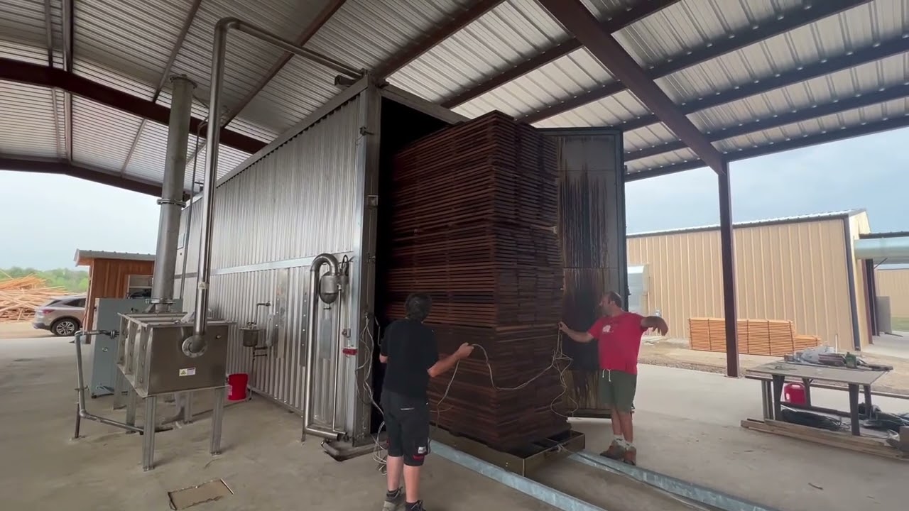 Big on Dry Thermal Modification Kiln by CMS