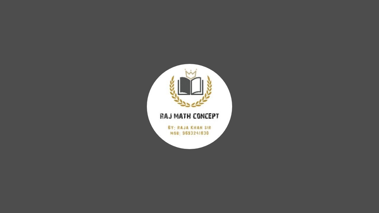 Raj Math Concept is live