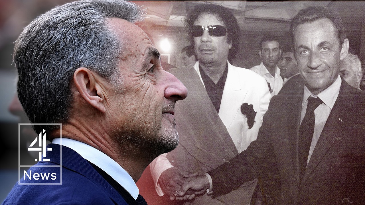 French ex-president Sarkozy jailed over Gaddafi cash deal