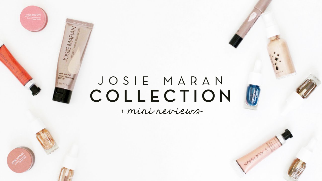 Josie Maran Collection + Mini Reviews