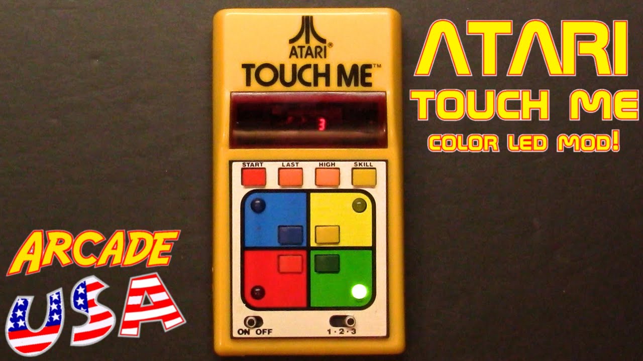 Atari Touch Me Color LED Mod!