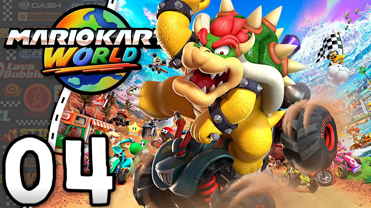MARIO KART WORLD #04 : COUPE CARAPACE ! ( Gameplay 4K Nintendo Switch 2 )