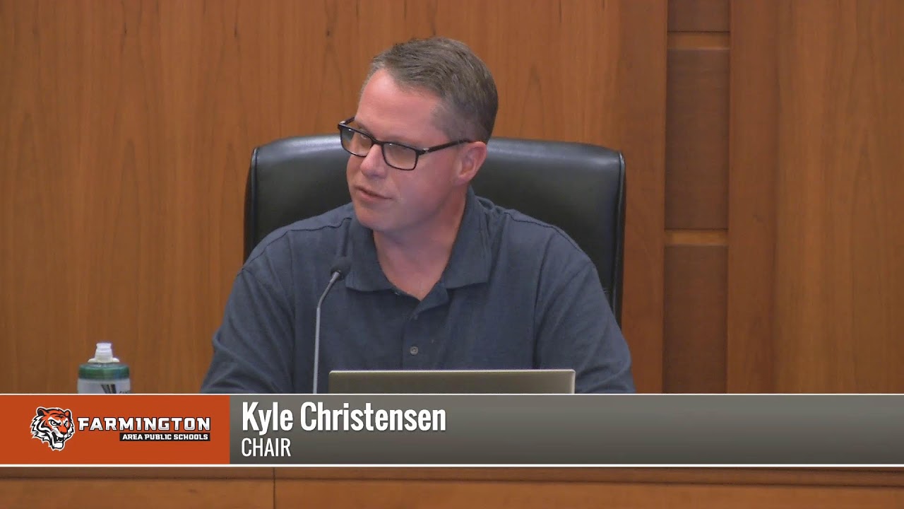 Farmington Area Public Schools ISD192 School Board Work Session June 26th, 2023