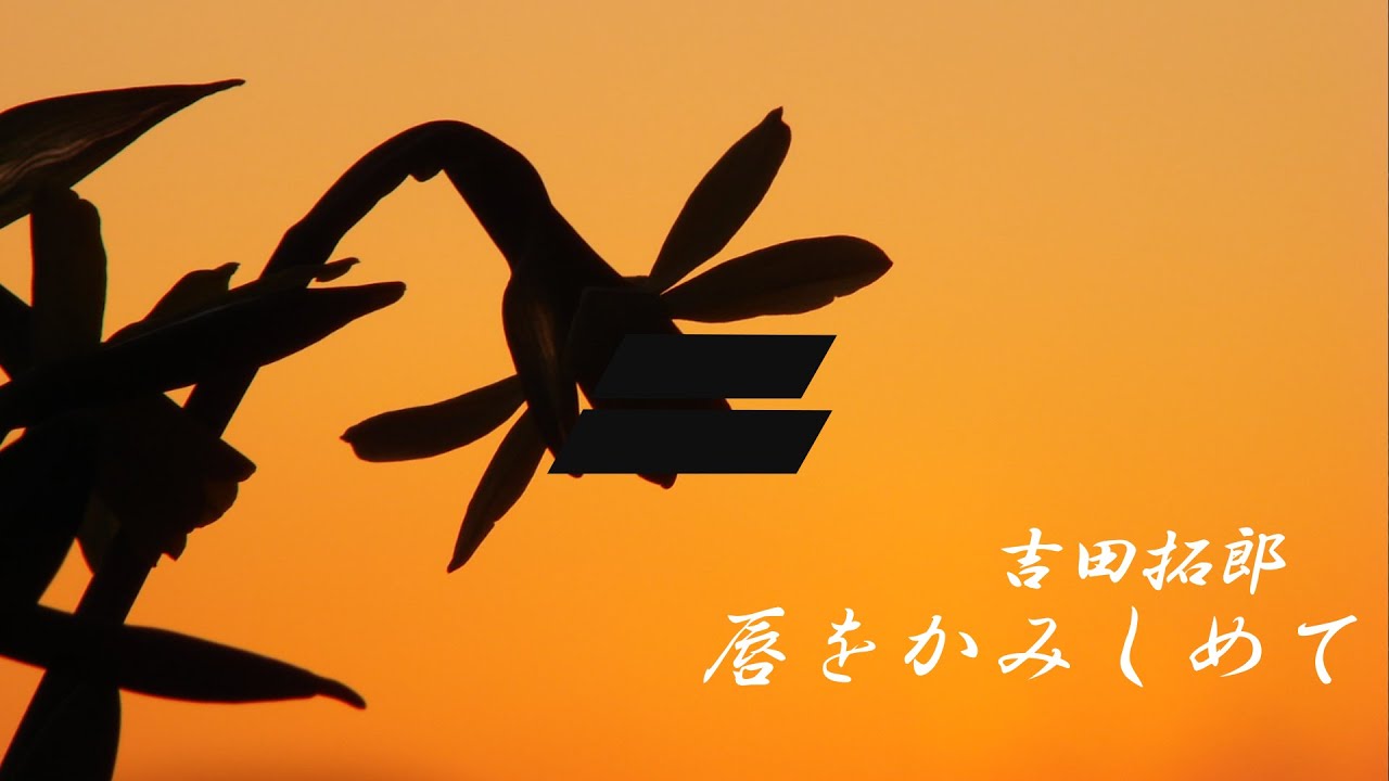 唇をかみしめて　　吉田拓郎