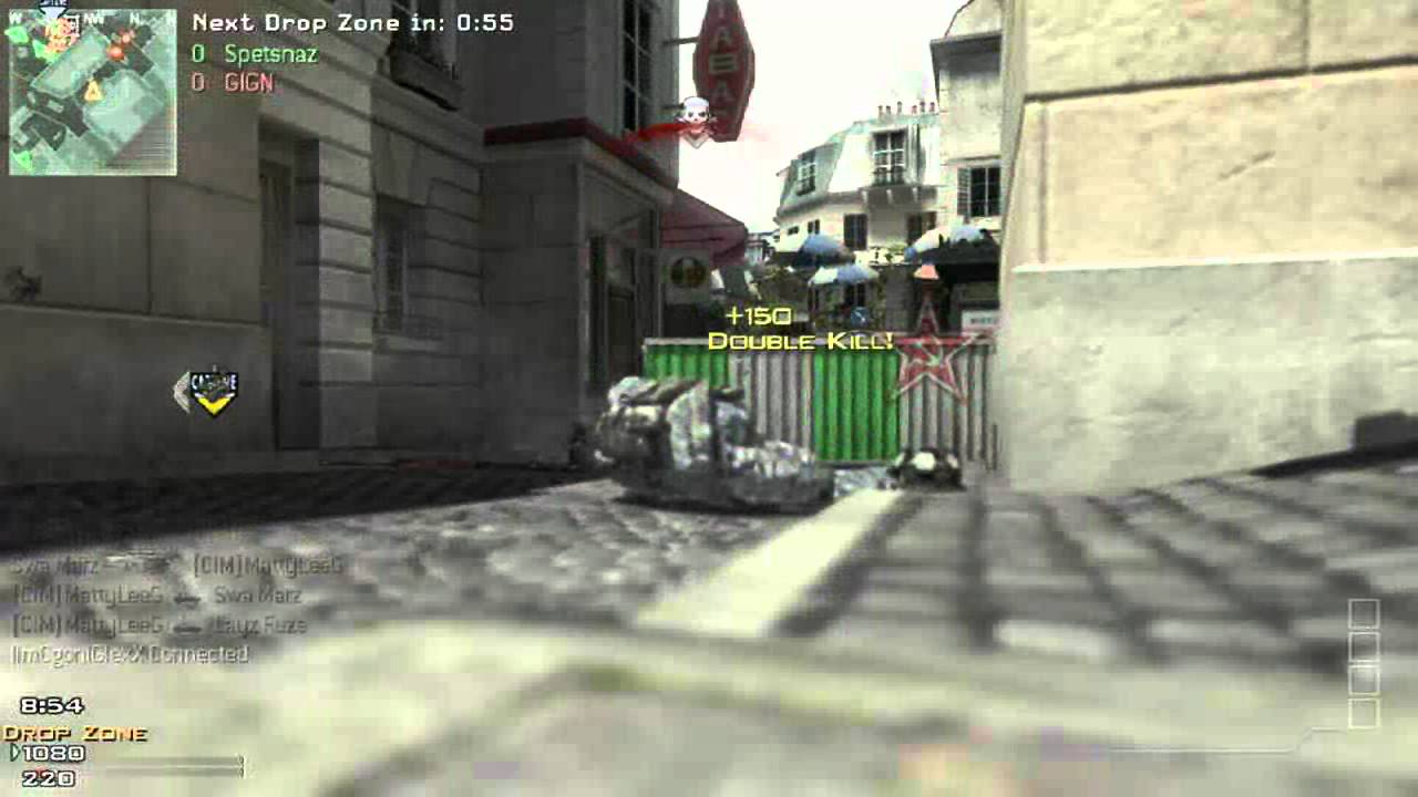 COD MW3: Resistance double kill car explosion
