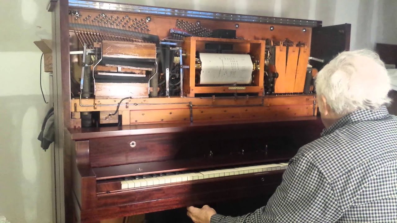 Weber Upright Player Piano