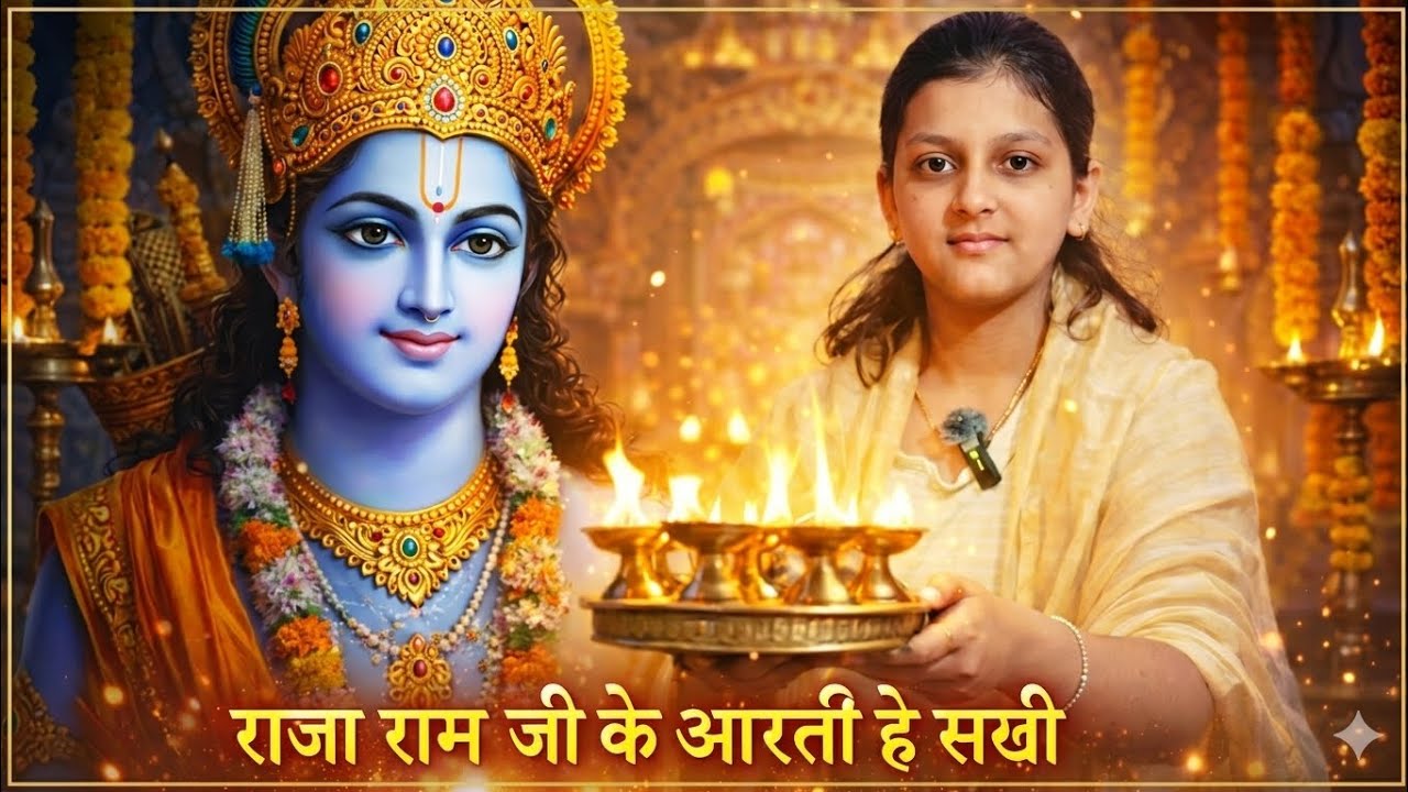 राजा राम जी के आरती उतारूँहे सखी | Raja ram ji ki aarti utaaro he sakhi ॥by Vidhi Pandey॥ #aarti 