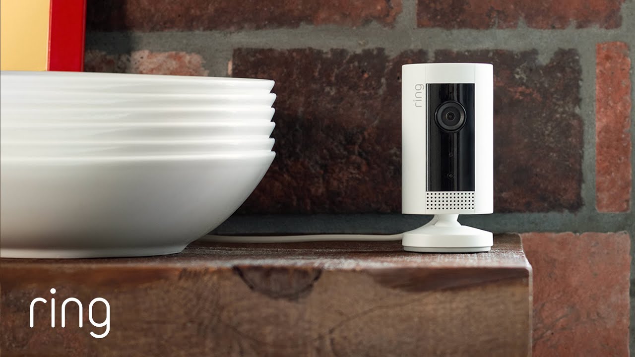 The All-New HD Video Ring Indoor Cam | Powerful Whole-Home Security Packed Into a Small Size