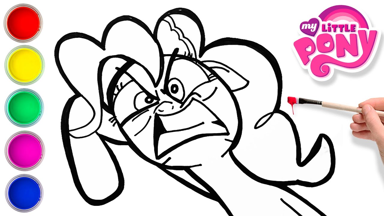 Drawing and Coloring My Little Pony Pinkie Pie: Fun Art for Kids