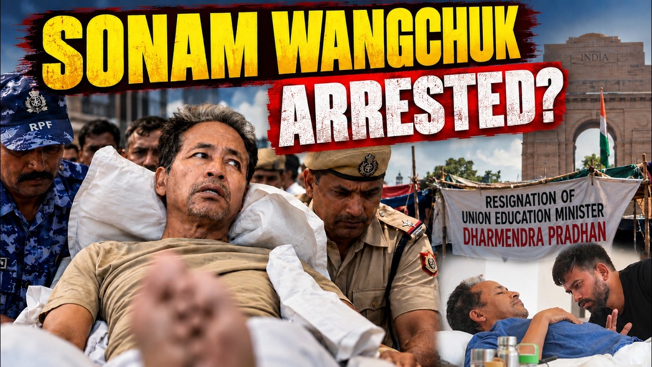 Sonam Wangchuk Taken to Hospital by Delhi Police | Abhijeet Dipke Under Detention