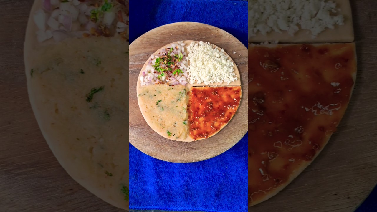 4 in 1 Paratha | 4 Layers Paratha Recipe #shorts #trending #viral #paratha #paratharecipe #ytshorts