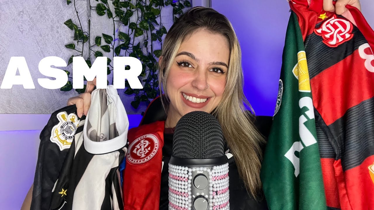 O DIA QUE O ASMR ME FEZ COMPRA UM MONTE DE CAMISA DE TIME (Incluindo de rival 🥹)