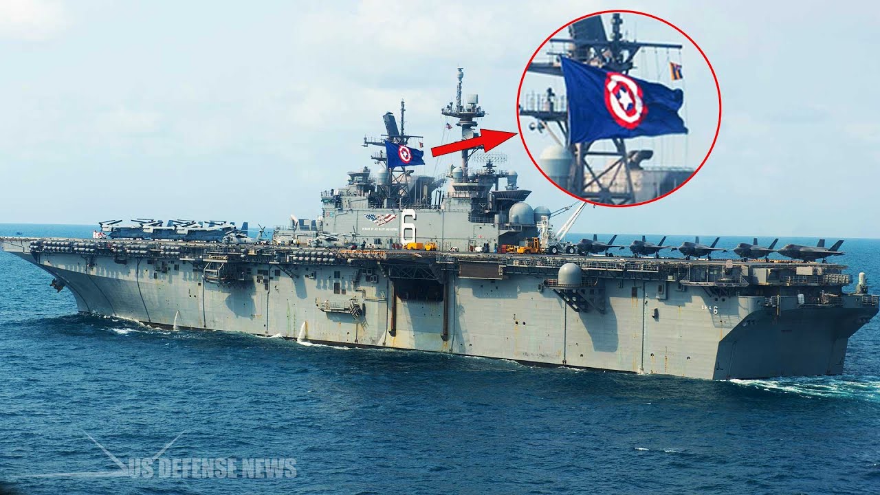 Вот почему USS America (LHA-6) носит флаг Капитана Америки