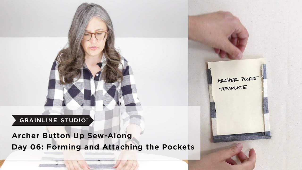 Archer Sew-Along: Day 06 – Forming and Attaching the Pockets