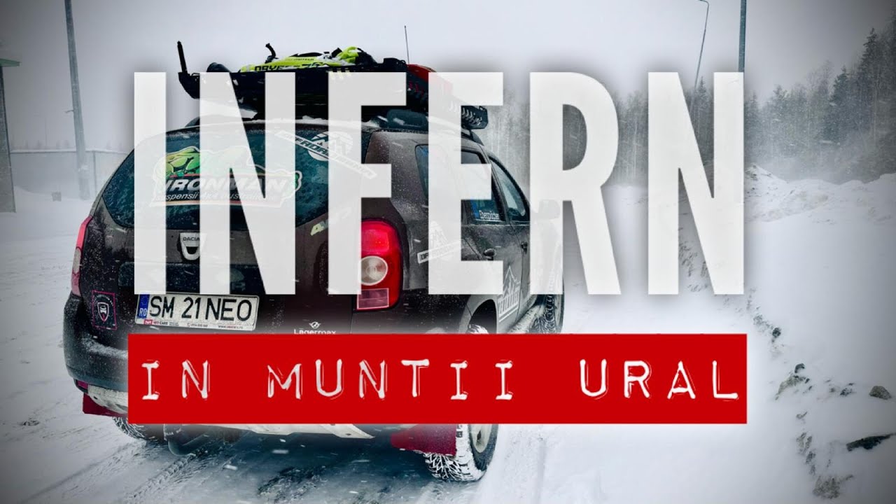 Ep10. Viscol, accidente și drumuri blocate în Munții Ural, Rusia 🇷🇺