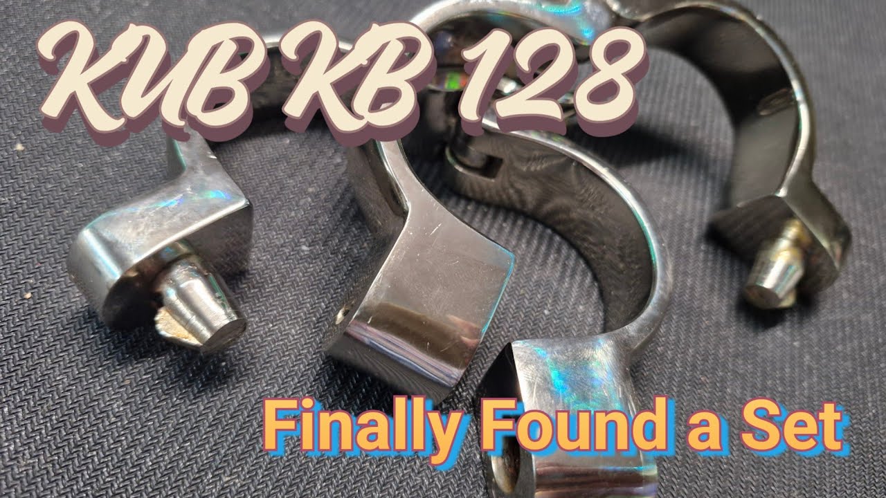 KUB KB128, наручники Hanburg с цепочкой и защелкой, 8 шт.