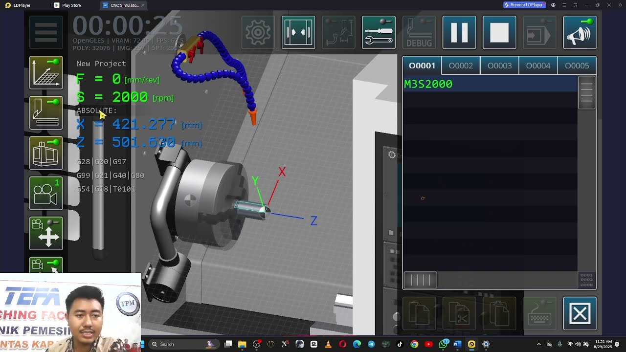 CNC BUBUT SIMULATOR - ANDROID / iOS Part 1
