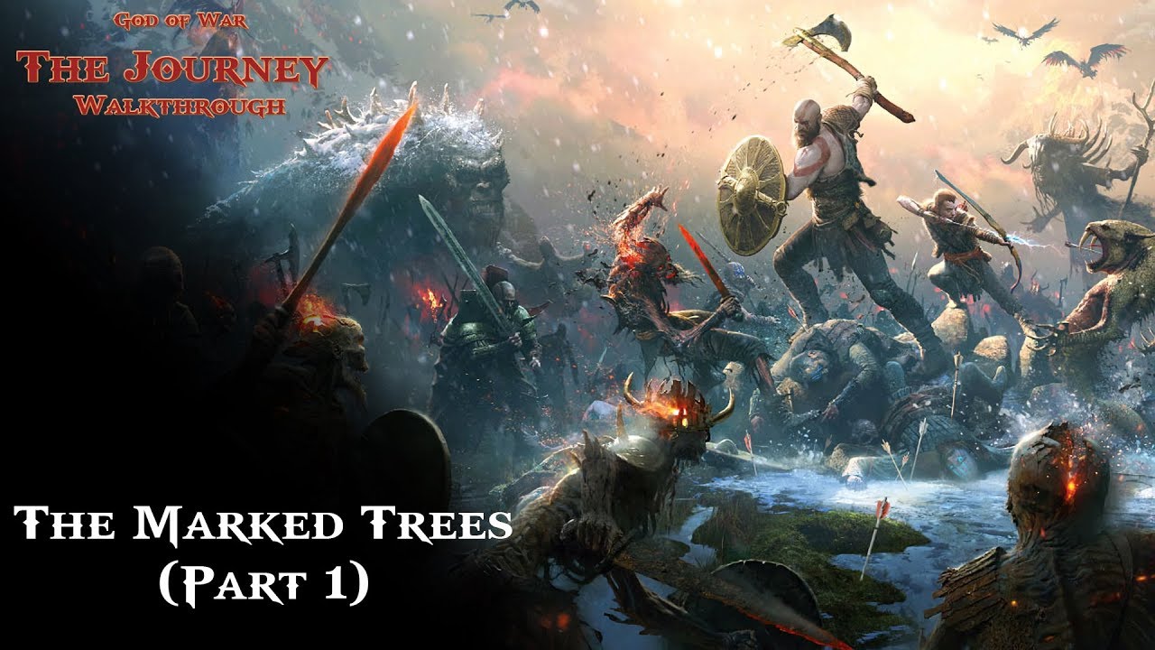 God of War (2018) - The Marked Trees Walkthrough (Part 1)