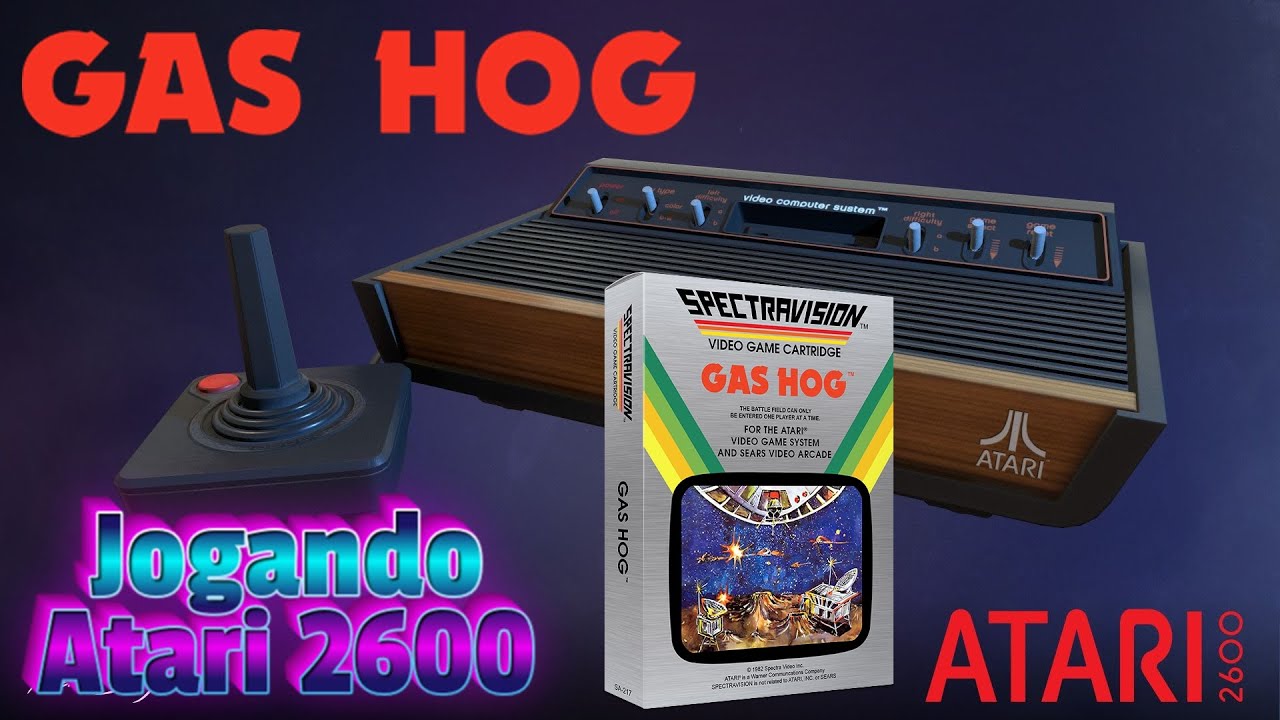 Gas Hog (Sirius Software, 1983): Jogando Atari 2600