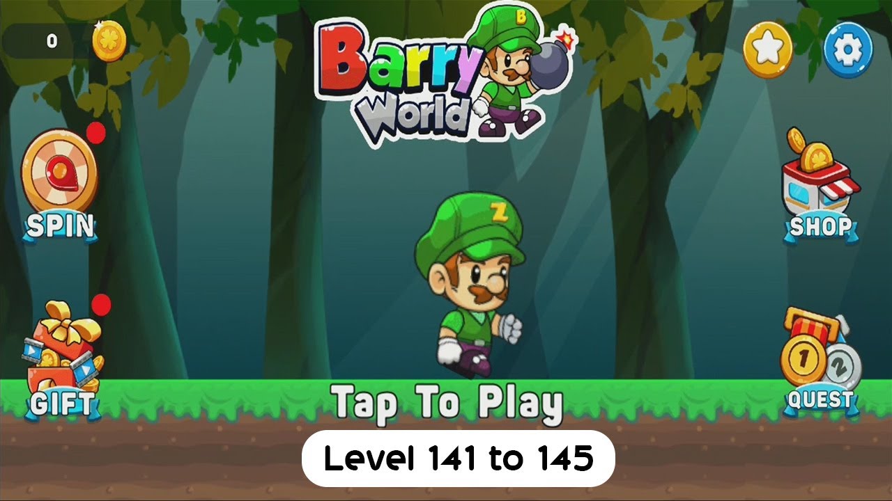 Barry World Adventure Level 141 to 145 Gamplay