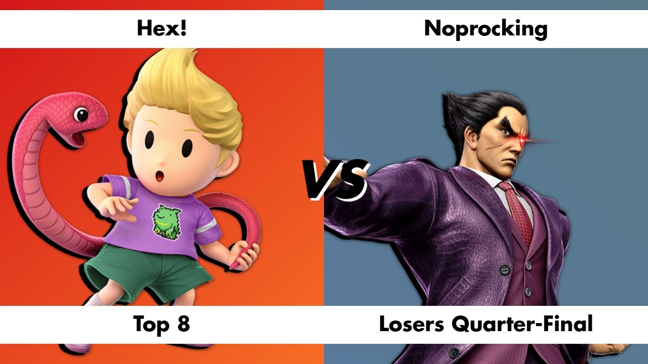 The Midvitational 5 - Hex! (Lucas) vs Noprocking (Kazuya, Sora) - Top 8 LQF