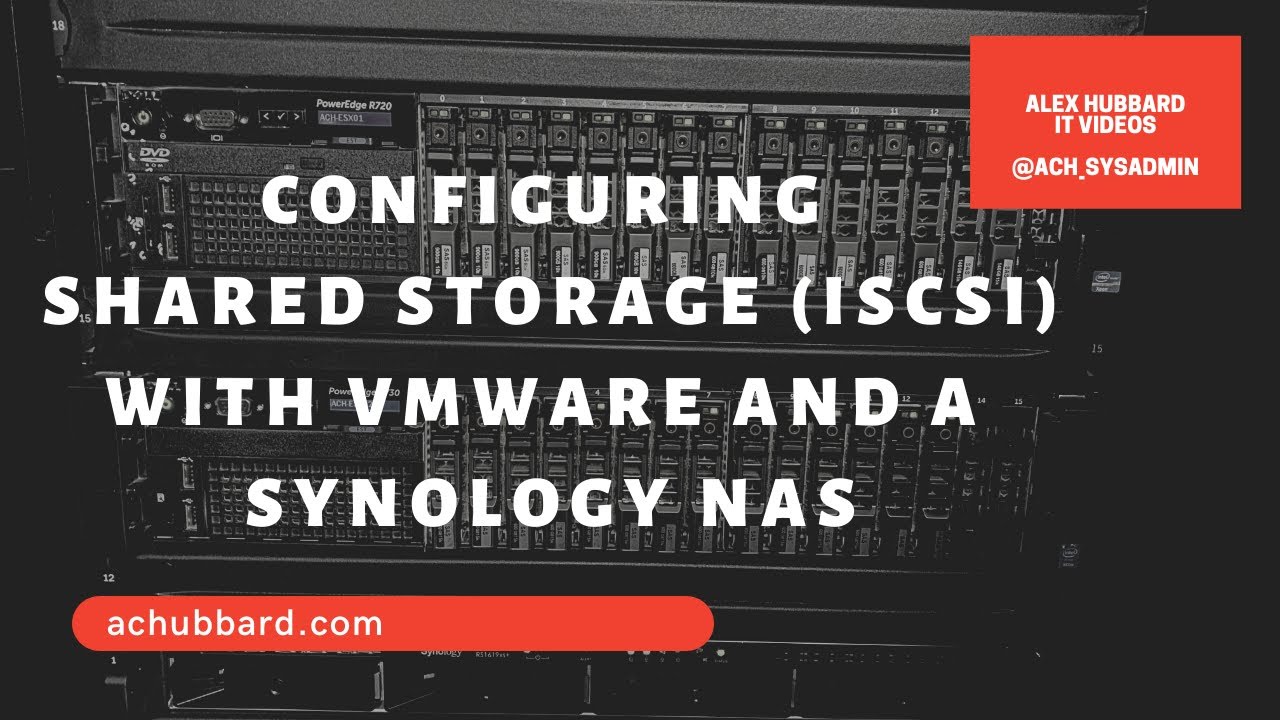 Настройка общего хранилища (iSCSI) с VMware и Synology NAS