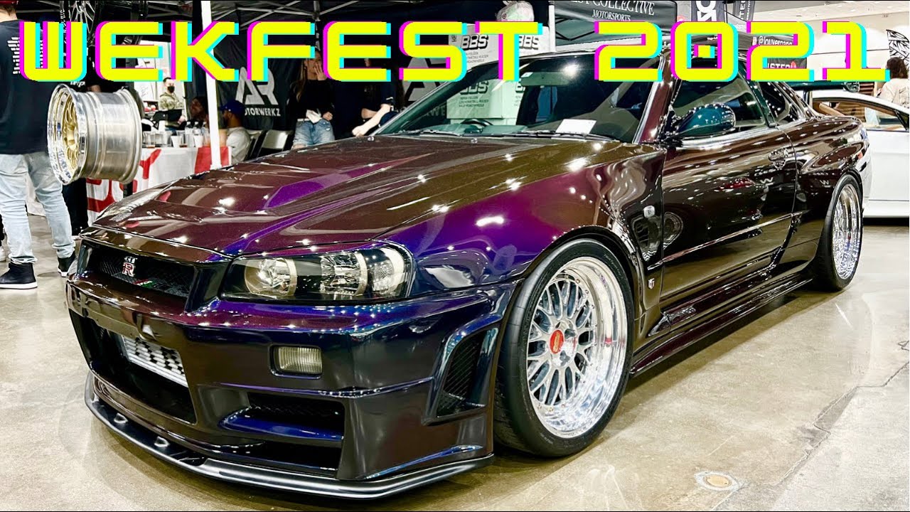 WEKFEST LA 2021 CAR SHOW - CUSTOM GTR/Supra/RX7/NSX/S2000 & MORE! Pt. 2