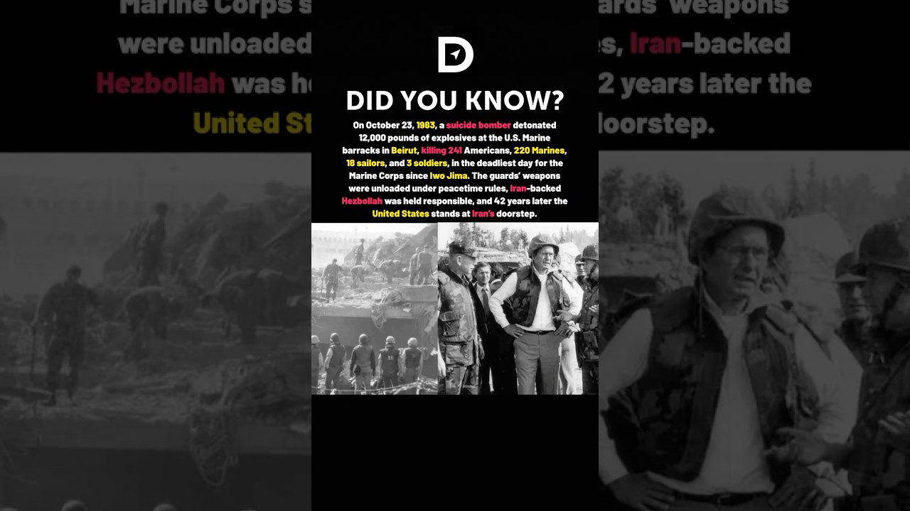 Iran Killed 241 Marines. America NEVER Forgot. #military #history