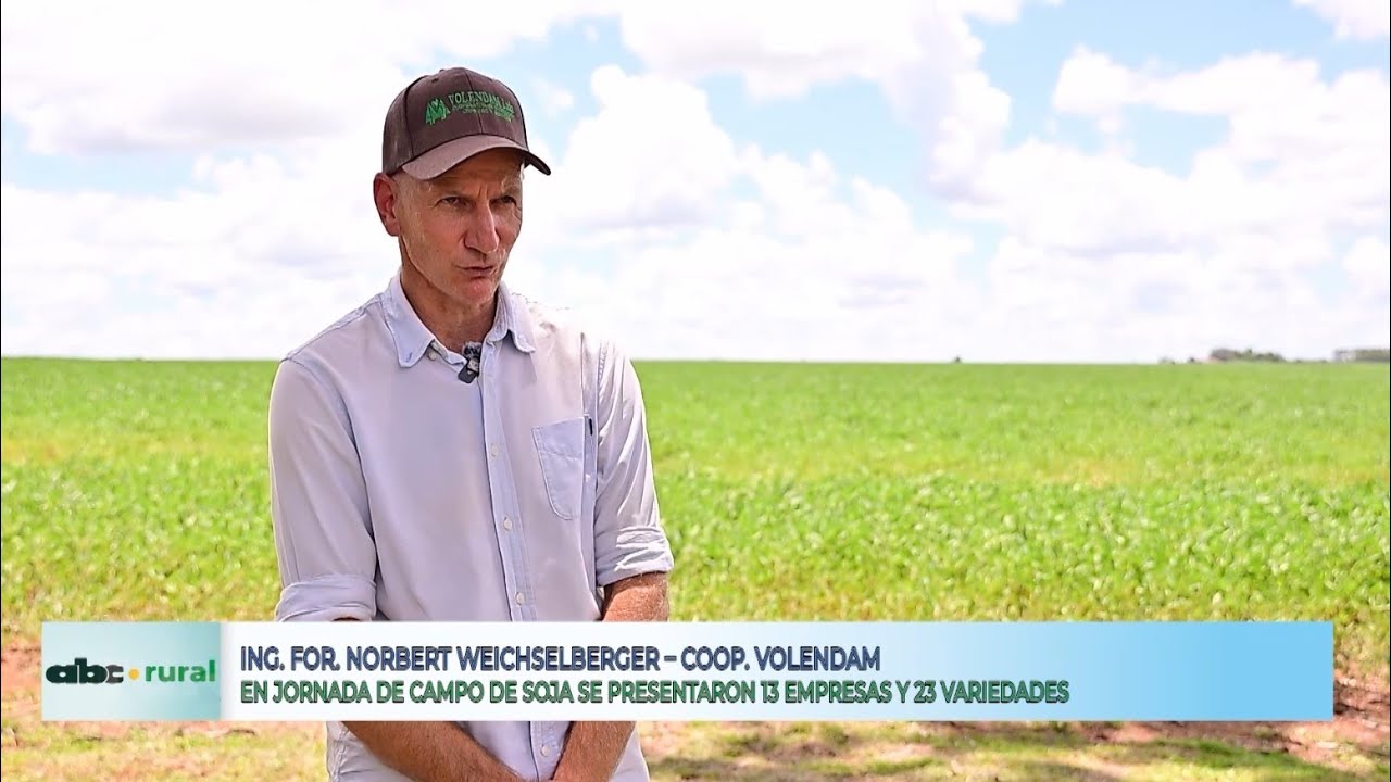 Cooperativa Volendam organizó su jornada de campo de soja