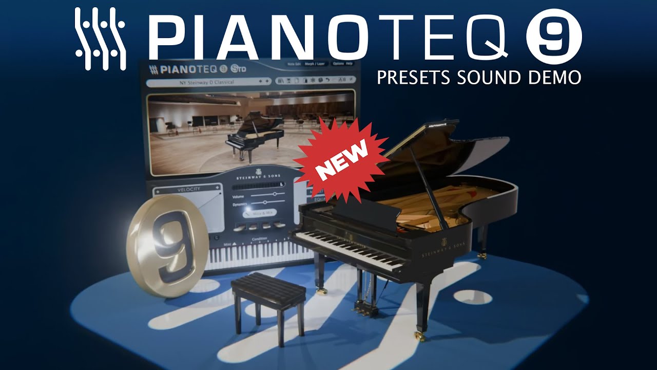 NEW!!! Pianoteq 9 |  Sound Demo and Overview 