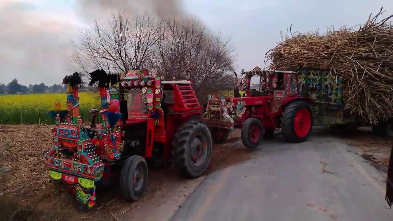 ٹریکٹر کا موشن چیک کر ٹرالی بیگ چلی گئی510