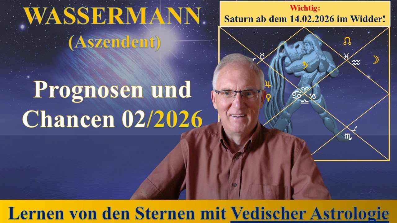 Aszendent Wassermann - was wird wichtig im Februar 2026 gemäß dem Vedischen Monatshoroskop?