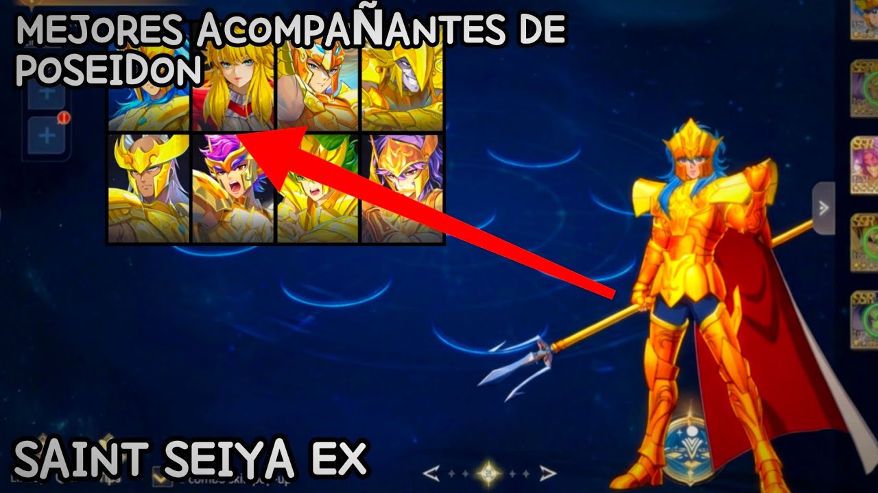 Saint Seiya EX [ Mejores Acompañantes para Poseidón ] 