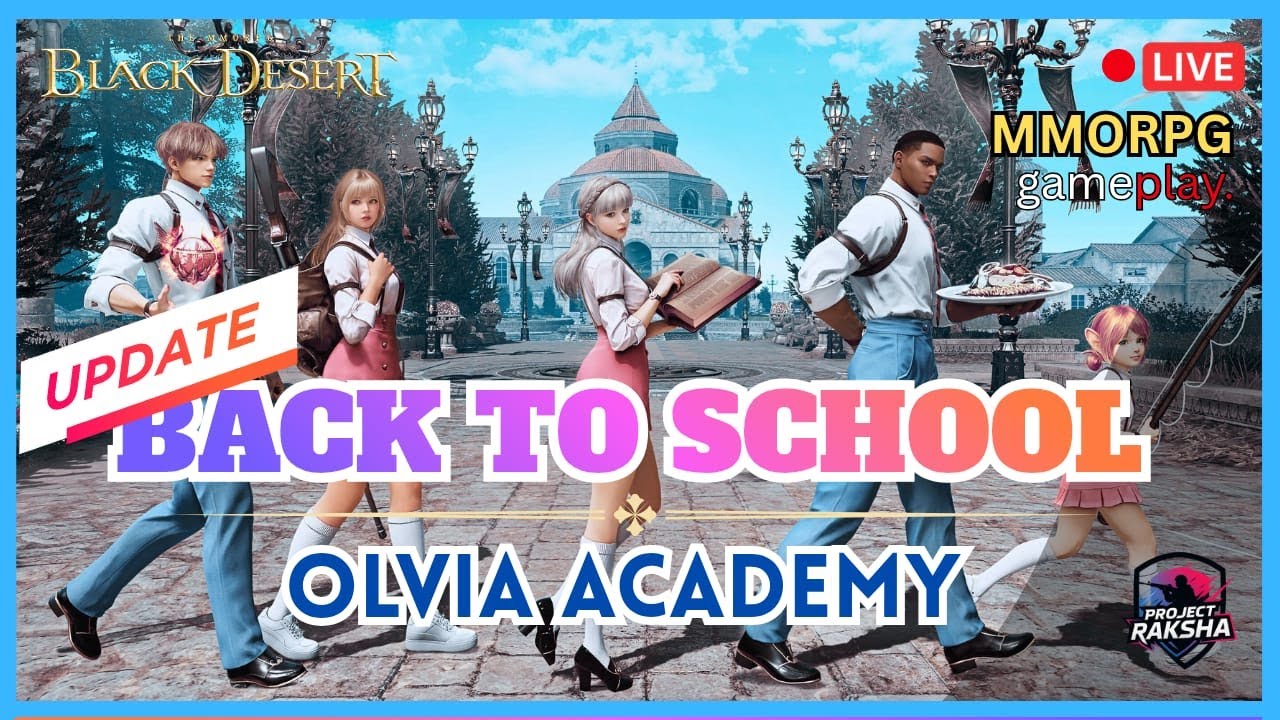 LIVE | MMORPG 2026 - BDO | LULUS SEKOLAH DUNIA | OLVIA ACADEMY | #blackdesertonline