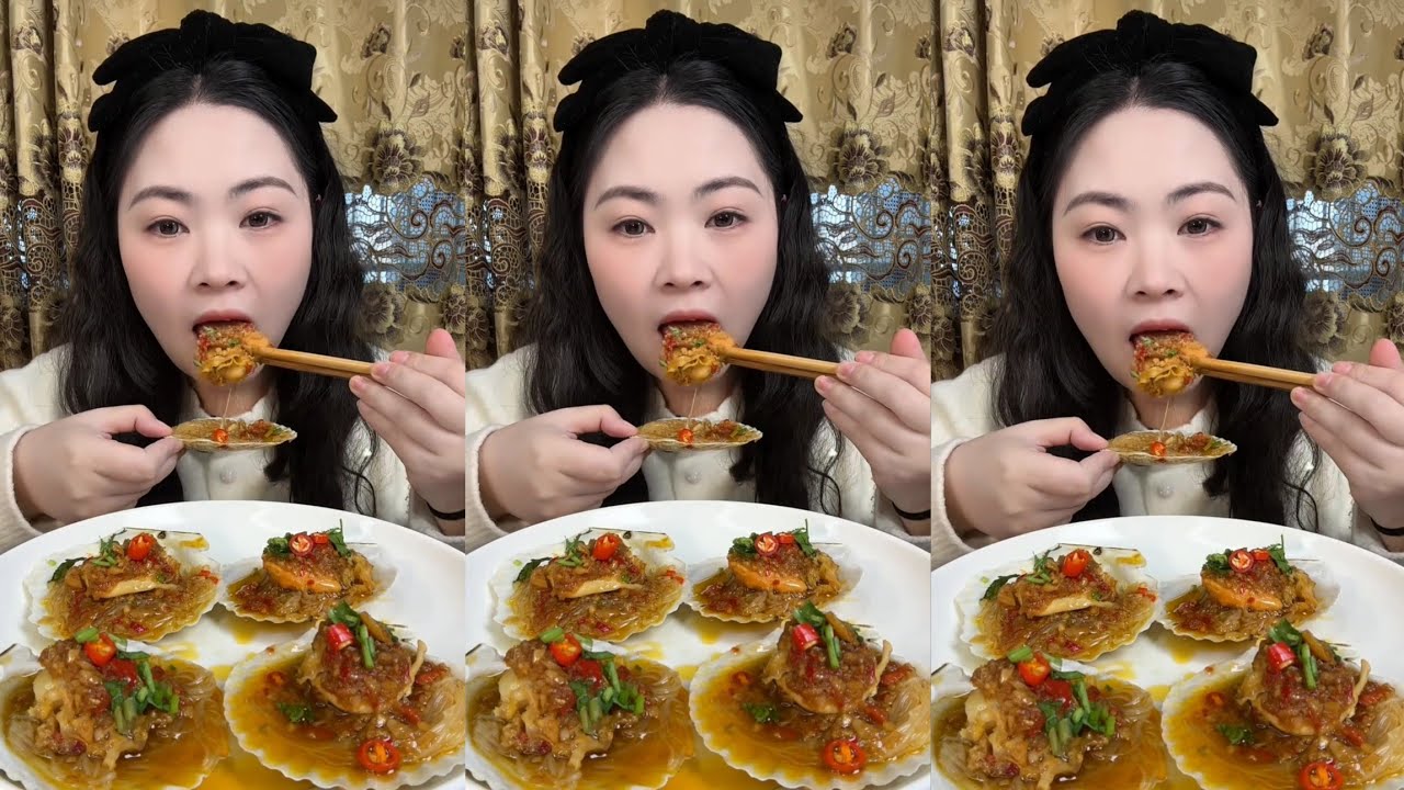 Eating oysters 🦪🦪Seafood 🦞🦞 spicy shrimp 🍤🍤#mukbang #oysters #delicious #seafood