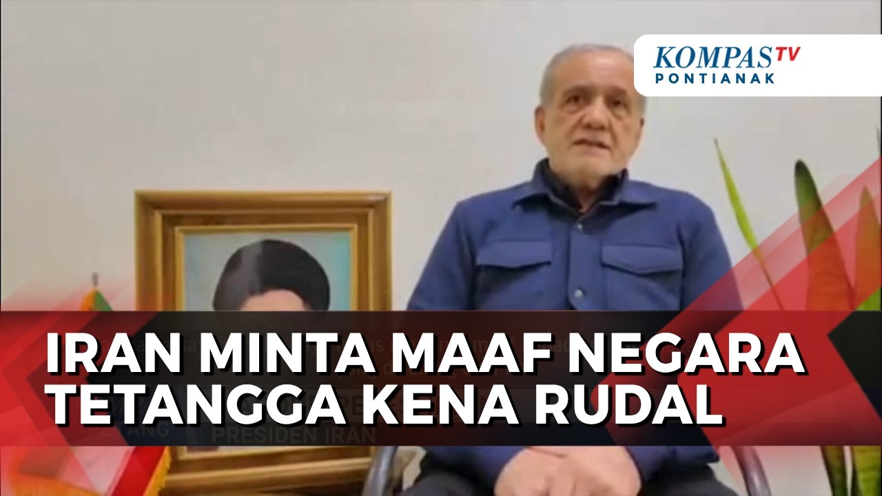 Presiden Iran Minta Maaf ke Negara Teluk Imbas Serangan Balasan ke AS-Israel
