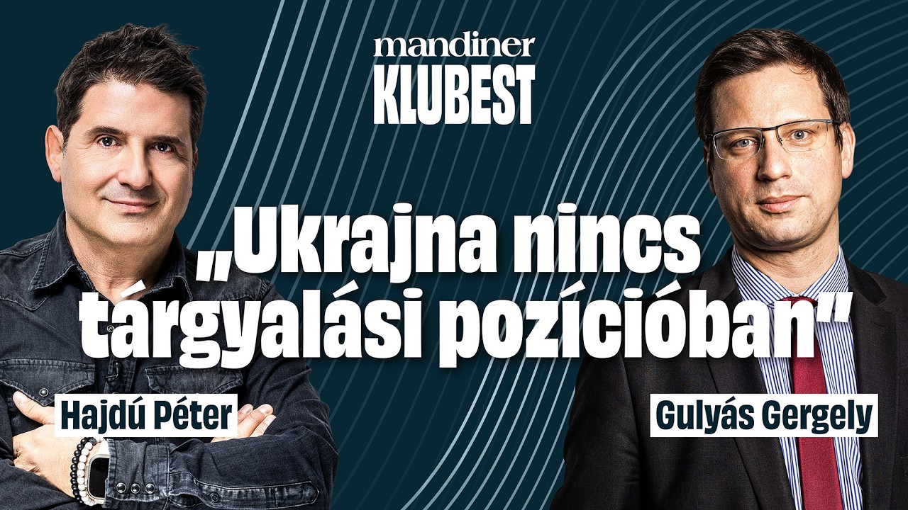 Guly&aacute;s Gergely: Az eur&oacute;pai politika ma ELLENT&Eacute;TES az eur&oacute;pai &eacute;rdekekkel