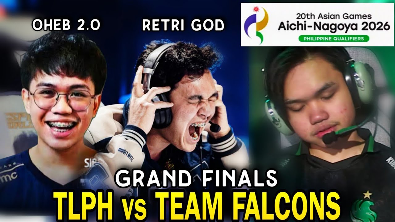 TLPH VS TEAM FALCONS | ASIAN GAMES NAGOYA 2026 GRAND FINALS | PH QUALIFIERS 