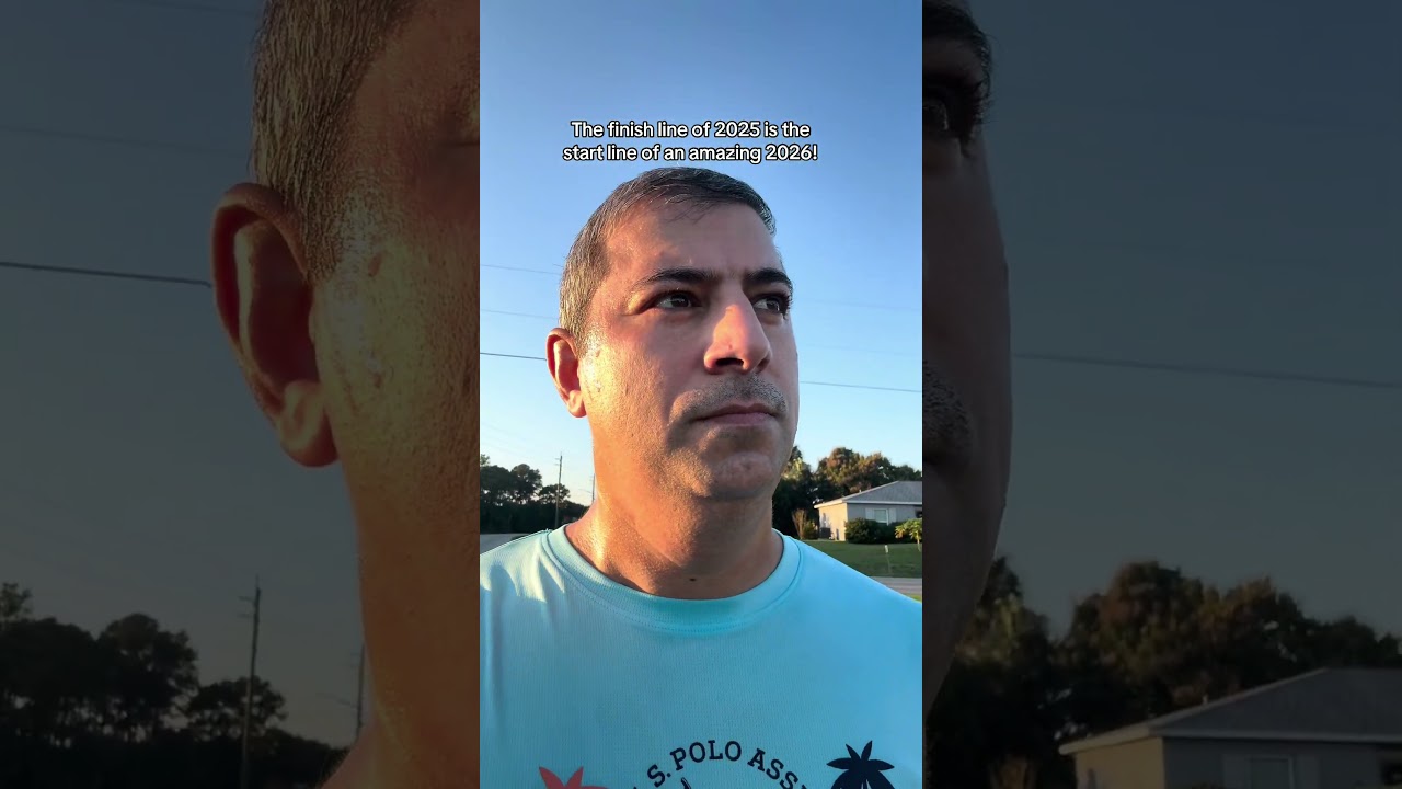 7 miles run/walk - Legs dayThe finish line of 2025 is the start line of an amazing 2026!