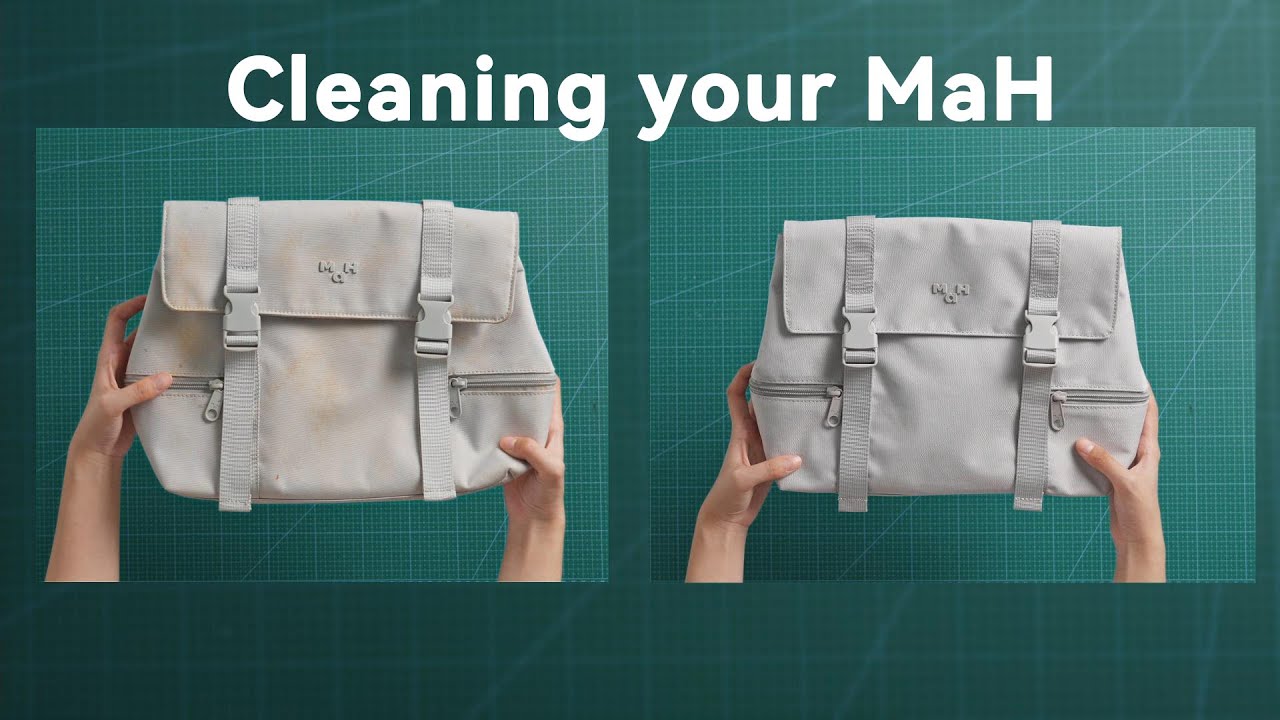 How to wash your MaH bag｜Polyester fabric