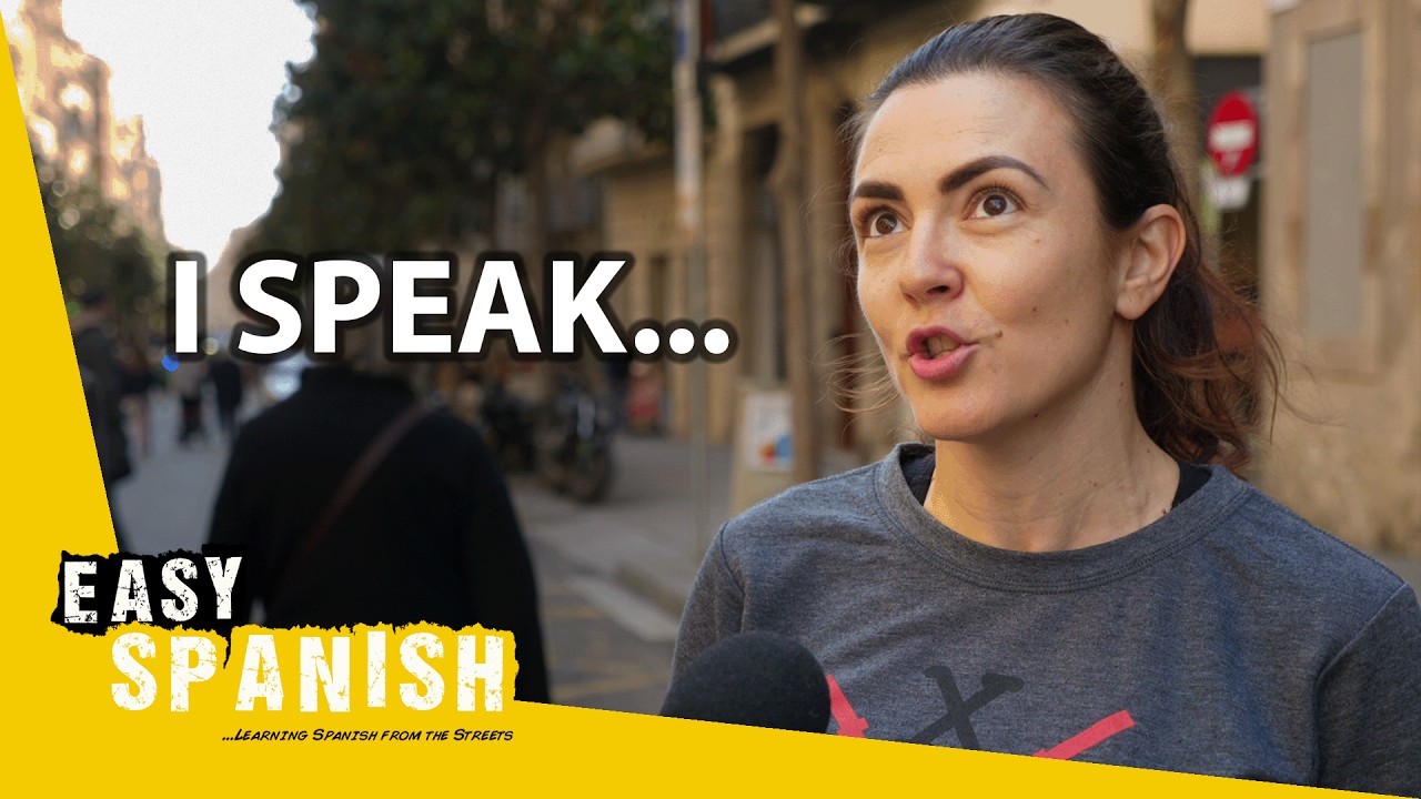 How Many Languages Do Barcelona Locals Speak? | Easy Spanish 356