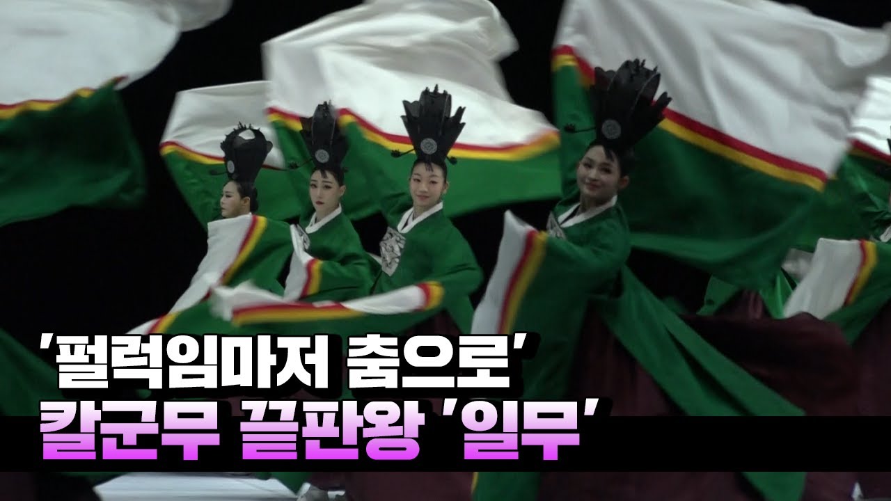 '펄럭임마저 춤으로'...K-칼군무 끝판왕 서울시무용단 '일무'