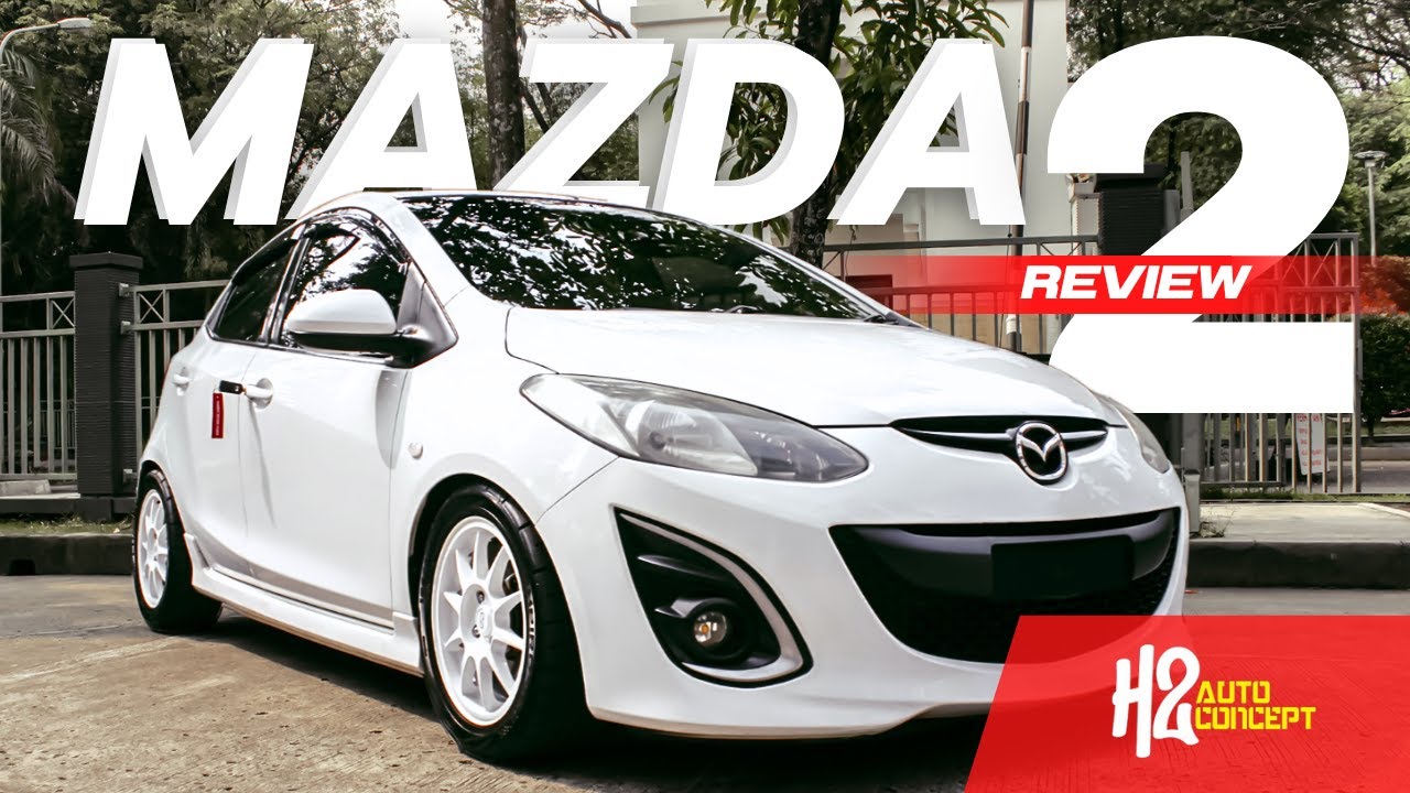 REVIEW...|Mazda 2 Modifikasi Simpel Calon Mahasiswa Untuk Kegiatan Ngampus Cuuussss.....